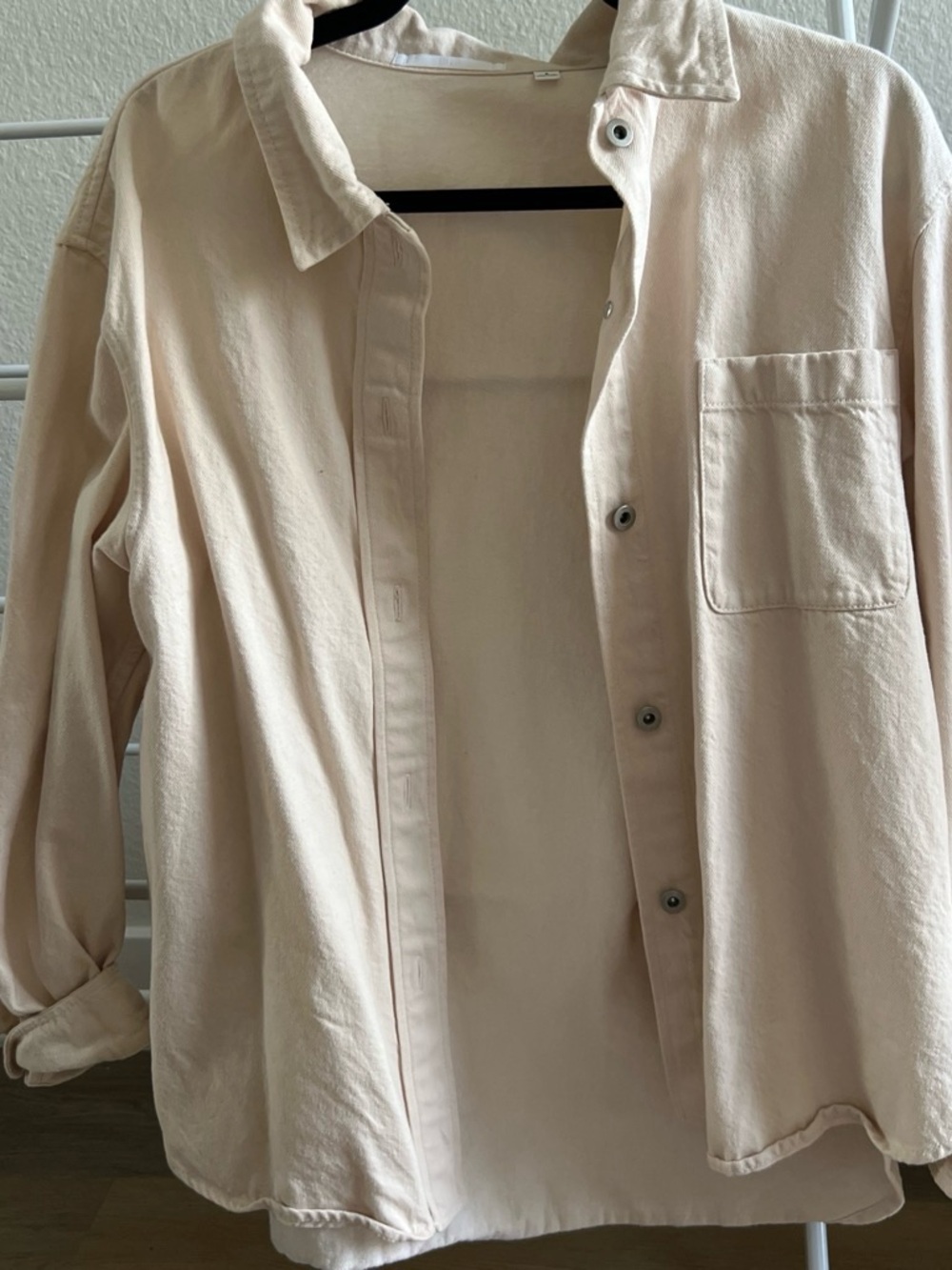 Uniqlo Light Cream Jean Jacket
